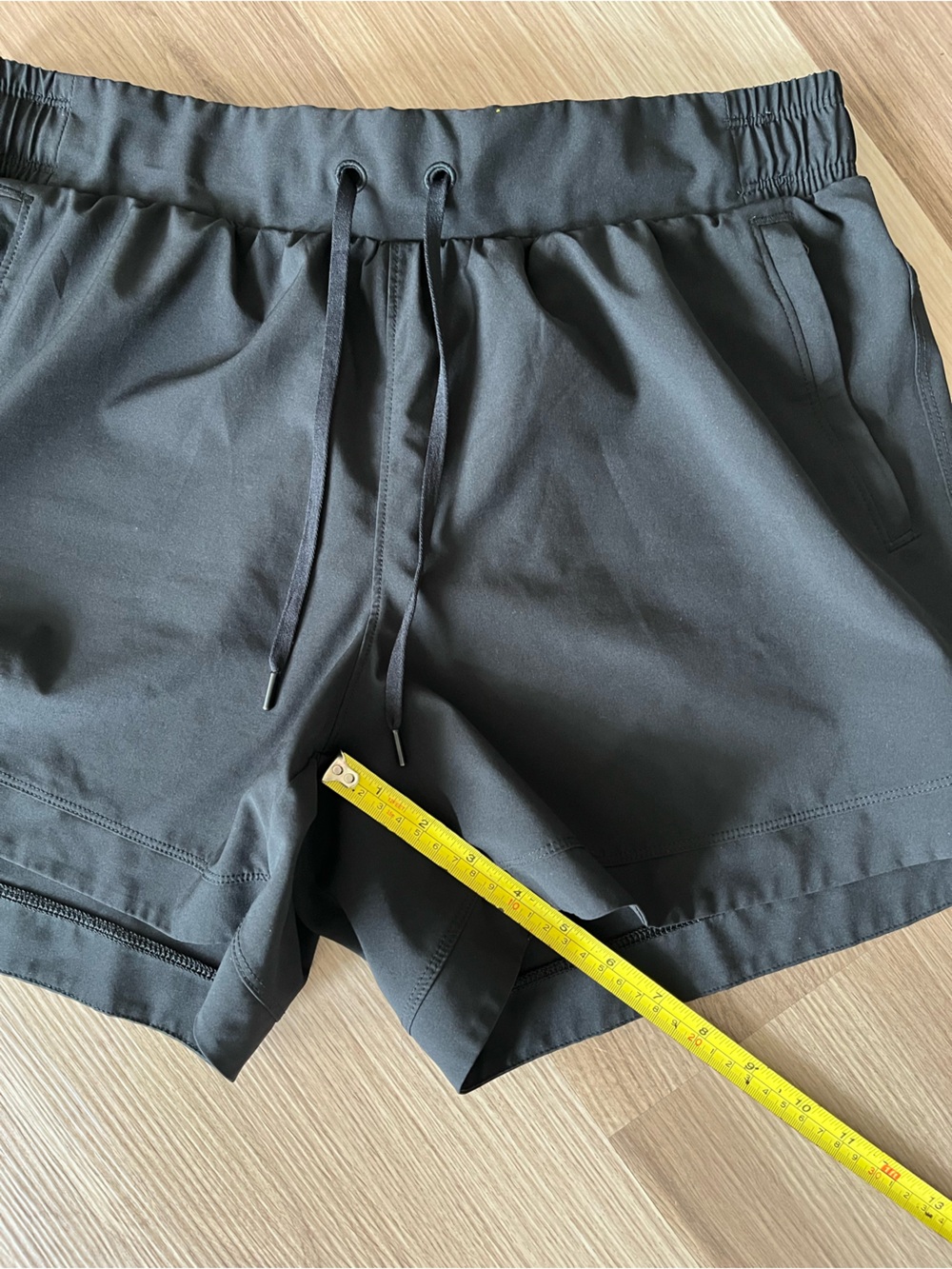 CALIA by Carrie Underwood Black Athletic Performance Shorts Size M Zip Pocket - Picture 9 of 11